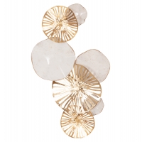 ΜΕΤΑΛΛΙΚΟ ΔΙΑΚΟΣΜΗΤΙΚΟ ΤΟΙΧΟΥ HM7177 ΧΡΥΣΟ ΛΕΥΚΟ 74x10x38Y εκ. ΜΕΤΑΛΛΙΚΟ ΔΙΑΚΟΣΜΗΤΙΚΟ ΤΟΙΧΟΥ HM7177 ΧΡΥΣΟ ΛΕΥΚΟ 74x10x38Y εκ.