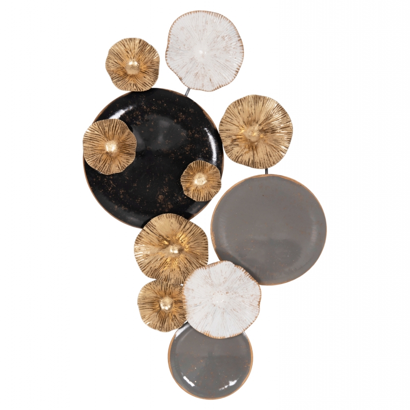 ΜΕΤΑΛΛΙΚΟ ΔΙΑΚΟΣΜΗΤΙΚΟ ΤΟΙΧΟΥ HM7179 ΓΚΡΙ ΧΡΥΣΟ 66x6x38Y εκ. ΜΕΤΑΛΛΙΚΟ ΔΙΑΚΟΣΜΗΤΙΚΟ ΤΟΙΧΟΥ HM7179 ΓΚΡΙ ΧΡΥΣΟ 66x6x38Y εκ.