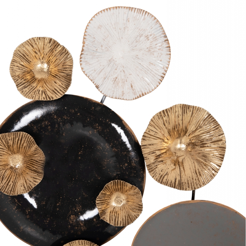 ΜΕΤΑΛΛΙΚΟ ΔΙΑΚΟΣΜΗΤΙΚΟ ΤΟΙΧΟΥ HM7179 ΓΚΡΙ ΧΡΥΣΟ 66x6x38Y εκ. ΜΕΤΑΛΛΙΚΟ ΔΙΑΚΟΣΜΗΤΙΚΟ ΤΟΙΧΟΥ HM7179 ΓΚΡΙ ΧΡΥΣΟ 66x6x38Y εκ.