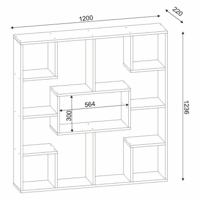 ΒΙΒΛΙΟΘΗΚΗ YOLANTHE ΜΕΛΑΜΙΝΗΣ HM9029.01 ΛΕΥΚΗ 120x22x123,6Υ εκ. ΒΙΒΛΙΟΘΗΚΗ YOLANTHE ΜΕΛΑΜΙΝΗΣ HM9029.01 ΛΕΥΚΗ 120x22x123,6Υ εκ.
