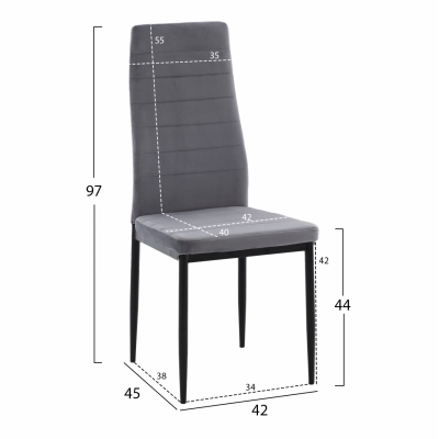 ΚΑΡΕΚΛΑ ΜΕΤΑΛΛΙΚΗ LADY HM0037.31 ΓΚΡΙ ΒΕΛΟΥΔΟ ME ΜΕΤΑΛΛΙΚΟ ΣΚΕΛΕΤΟ K/D ΚΑΡΕΚΛΑ ΜΕΤΑΛΛΙΚΗ LADY HM0037.31 ΓΚΡΙ ΒΕΛΟΥΔΟ ME ΜΕΤΑΛΛΙΚΟ ΣΚΕΛΕΤΟ K/D