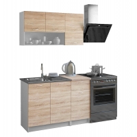 ΣΥΝΘΕΣΗ ΚΟΥΖΙΝΑΣ JADIEL ΜΕΛΑΜΙΝΗ ΜΕ ΠΑΓΚΟ SONAMA-ΛΕΥΚΟ HM2440 120x46-29,2 εκ. ΣΥΝΘΕΣΗ ΚΟΥΖΙΝΑΣ JADIEL ΜΕΛΑΜΙΝΗ ΜΕ ΠΑΓΚΟ SONAMA-ΛΕΥΚΟ HM2440 120x46-29,2 εκ.