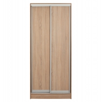 ΝΤΟΥΛΑΠΑ ΣΥΡΟΜΕΝΗ ADLER ΜΕΛΑΜΙΝΗΣ 90x45x210Yεκ. SONAMA OAK 2ΦΥΛΛΗ HM2436.01