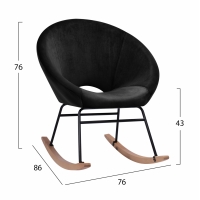 ΠΟΛΥΘΡΟΝΑ ΚΟΥΝΙΣΤΗ PAULINA HM8399.04 ΜΑΥΡΟ ΒΕΛΟΥΔΟ 76X86X76Υ εκ. ΠΟΛΥΘΡΟΝΑ ΚΟΥΝΙΣΤΗ PAULINA HM8399.04 ΜΑΥΡΟ ΒΕΛΟΥΔΟ 76X86X76Υ εκ.