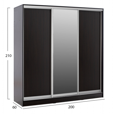 ΝΤΟΥΛΑΠΑ ΣΥΡΟΜΕΝΗ ADLER ΜΕΛΑΜΙΝΗΣ ΒΕΓΓΕ ΜΕ ΚΑΘΡΕΠΤΗ HM2435.02  200X60X210Υεκ ΝΤΟΥΛΑΠΑ ΣΥΡΟΜΕΝΗ ADLER ΜΕΛΑΜΙΝΗΣ ΒΕΓΓΕ ΜΕ ΚΑΘΡΕΠΤΗ HM2435.02  200X60X210Υεκ