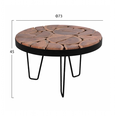 ΤΡΑΠΕΖΙ ΣΑΛΟΝΙΟΥ TIMOTHY ΑΠΟ ΜΑΣΙΦ ΞΥΛΟ ΑΚΑΚΙΑΣ Φ73x45Υεκ.HM8366.11 ΤΡΑΠΕΖΙ ΣΑΛΟΝΙΟΥ TIMOTHY ΑΠΟ ΜΑΣΙΦ ΞΥΛΟ ΑΚΑΚΙΑΣ Φ73x45Υεκ.HM8366.11