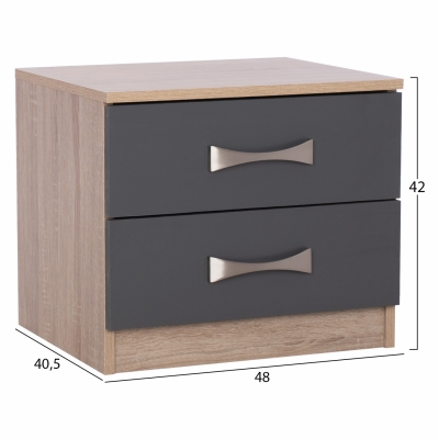 ΚΟΜΟΔΙΝΟ ΜΕΛΑΜΙΝΗΣ ASHLYN 2 ΣΥΡΤΑΡΙΑ & ΧΕΡΟΥΛΙΑ SONAMA-ΓΚΡΙ 48x40,5x42Yεκ.HM2235.04 ΚΟΜΟΔΙΝΟ ΜΕΛΑΜΙΝΗΣ ASHLYN 2 ΣΥΡΤΑΡΙΑ & ΧΕΡΟΥΛΙΑ SONAMA-ΓΚΡΙ 48x40,5x42Yεκ.HM2235.04