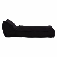 ΠΟΥΦ TANEA HM5807.04 ΜΑΥΡΟ ΜΕ UV PROTECTION 190x80x60Υ εκ.