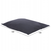 ΠΟΥΦ/ΜΑΞΙΛΑΡΑ ΘΑΛΑΣΣΗΣ ANSHU HM5808.02 ΓΚΡΙ ΜΕ UV PROTECTION 140x180 εκ.