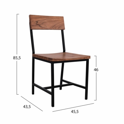 ΚΑΡΕΚΛΑ ΑΠΟ ΜΕΤΑΛΛΟ ΚΑΙ ΜΑΣΙΦ ΞΥΛΟ ΑΚΑΚΙΑΣ ΦΥΣΙΚΟ 45,5x43,5x85,5Υεκ.HM8179.11 ΚΑΡΕΚΛΑ ΑΠΟ ΜΕΤΑΛΛΟ ΚΑΙ ΜΑΣΙΦ ΞΥΛΟ ΑΚΑΚΙΑΣ ΦΥΣΙΚΟ 45,5x43,5x85,5Υεκ.HM8179.11