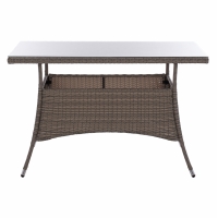 ΤΡΑΠΕΖΙ ΜΕΤΑΛΛΙΚΟ MILITARY RATTAN ΓΚΡΙ HM5141.31 120x70x75Υ εκ. ΤΡΑΠΕΖΙ ΜΕΤΑΛΛΙΚΟ MILITARY RATTAN ΓΚΡΙ HM5141.31 120x70x75Υ εκ.