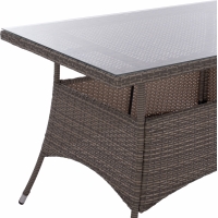 ΤΡΑΠΕΖΙ ΜΕΤΑΛΛΙΚΟ MILITARY RATTAN ΓΚΡΙ HM5141.31 120x70x75Υ εκ. ΤΡΑΠΕΖΙ ΜΕΤΑΛΛΙΚΟ MILITARY RATTAN ΓΚΡΙ HM5141.31 120x70x75Υ εκ.