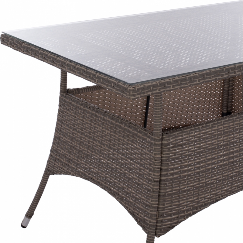 ΤΡΑΠΕΖΙ ΜΕΤΑΛΛΙΚΟ MILITARY RATTAN ΓΚΡΙ HM5141.31 120x70x75Υ εκ. ΤΡΑΠΕΖΙ ΜΕΤΑΛΛΙΚΟ MILITARY RATTAN ΓΚΡΙ HM5141.31 120x70x75Υ εκ.