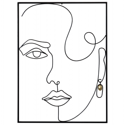 ΔΙΑΚΟΣΜΗΤΙΚΟ ΤΟΙΧΟΥ ΜΕΤΑΛΛΙΚΟ ΜΑΥΡΟ HM7549 50.2x66.7x3.2 ΔΙΑΚΟΣΜΗΤΙΚΟ ΤΟΙΧΟΥ ΜΕΤΑΛΛΙΚΟ ΜΑΥΡΟ HM7549 50.2x66.7x3.2