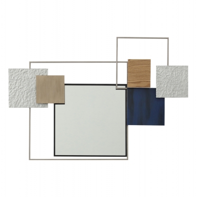 ΔΙΑΚΟΣΜΗΤΙΚΟ ΤΟΙΧΟΥ ΜΕΤΑΛΛΙΚΟ ΜΕ ΚΑΘΡΕΠΤΗ HM7560 95.9x5.7x66 εκ. ΔΙΑΚΟΣΜΗΤΙΚΟ ΤΟΙΧΟΥ ΜΕΤΑΛΛΙΚΟ ΜΕ ΚΑΘΡΕΠΤΗ HM7560 95.9x5.7x66 εκ.