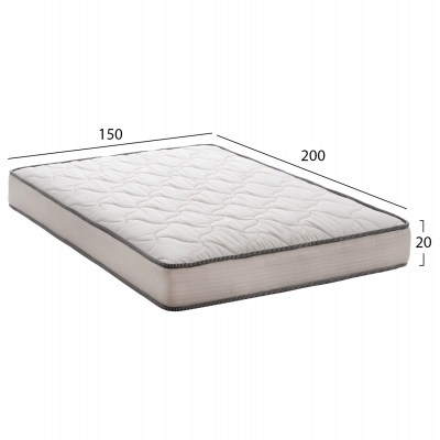 ΣΤΡΩΜΑ DREAMTOPIA ΣΕΙΡΑ ATLAS HM654.150 BONNELL SPRING 150x200x20Y εκ. ΣΤΡΩΜΑ DREAMTOPIA ΣΕΙΡΑ ATLAS HM654.150 BONNELL SPRING 150x200x20Y εκ.