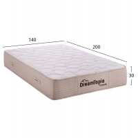 ΣΤΡΩΜΑ DREAMTOPIA, σειρά URANIA HM659.140 POCKET SPRING 140X200x30Yεκ. ΣΤΡΩΜΑ DREAMTOPIA, σειρά URANIA HM659.140 POCKET SPRING 140X200x30Yεκ.