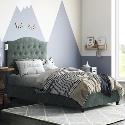 ΚΡΕΒΑΤΙ MALENA ΑΠΟ ΠΡΑΣΙΝΟ ΥΦΑΣΜΑ Τ. NUBUK HM651.27 ΓΙΑ ΣΤΡΩΜΑ 90x200 εκ. ΚΡΕΒΑΤΙ MALENA ΑΠΟ ΠΡΑΣΙΝΟ ΥΦΑΣΜΑ Τ. NUBUK HM651.27 ΓΙΑ ΣΤΡΩΜΑ 90x200 εκ.