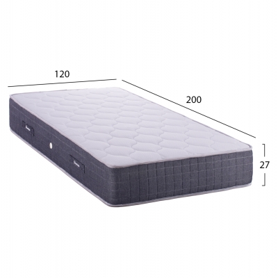 ΣΤΡΩΜΑ DREAMTOPIA CLOUD9 HM656.120 BONNELL SPRING 120x200x27Y εκ. ΣΤΡΩΜΑ DREAMTOPIA CLOUD9 HM656.120 BONNELL SPRING 120x200x27Y εκ.