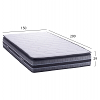 ΣΤΡΩΜΑ DREAMTOPIA FRANKLIN HM657.150 BONNELL SPRING ΜΕ ΑΝΩΣΤΡΩΜΑ 150x200x29Y εκ. ΣΤΡΩΜΑ DREAMTOPIA FRANKLIN HM657.150 BONNELL SPRING ΜΕ ΑΝΩΣΤΡΩΜΑ 150x200x29Y εκ.