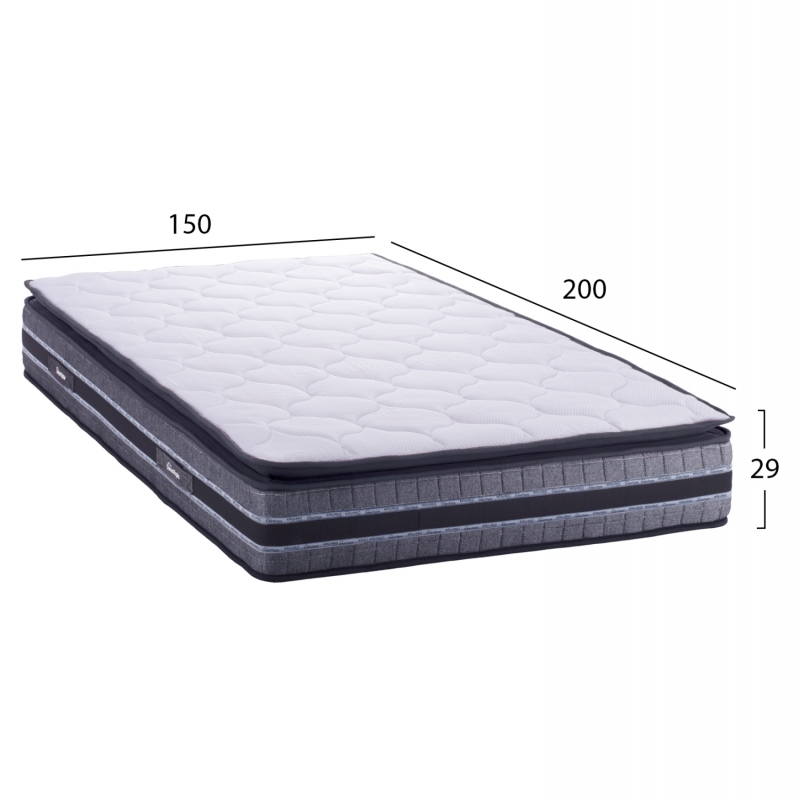 ΣΤΡΩΜΑ DREAMTOPIA FRANKLIN HM657.150 BONNELL SPRING ΜΕ ΑΝΩΣΤΡΩΜΑ 150x200x29Y εκ. ΣΤΡΩΜΑ DREAMTOPIA FRANKLIN HM657.150 BONNELL SPRING ΜΕ ΑΝΩΣΤΡΩΜΑ 150x200x29Y εκ.