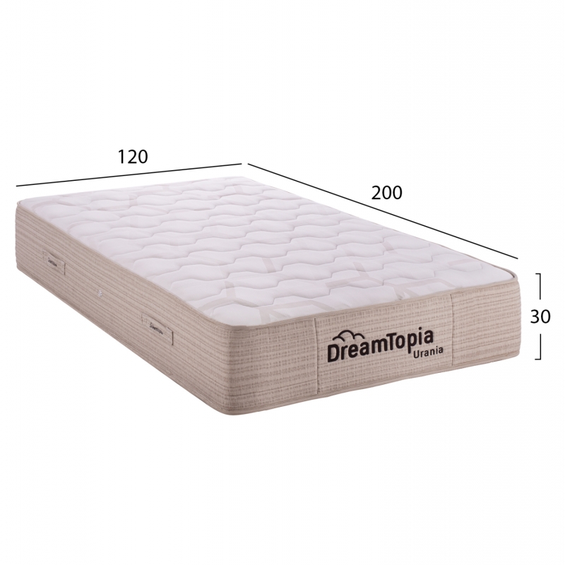 ΣΤΡΩΜΑ DREAMTOPIA URANIA HM659.120 POCKET SPRING 120X200x30Y εκ. ΣΤΡΩΜΑ DREAMTOPIA URANIA HM659.120 POCKET SPRING 120X200x30Y εκ.