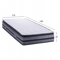 ΣΤΡΩΜΑ DREAMTOPIA FRANKLIN HM657.110 BONNELL SPRING ΜΕ ΑΝΩΣΤΡΩΜΑ 110x190x29Y εκ. ΣΤΡΩΜΑ DREAMTOPIA FRANKLIN HM657.110 BONNELL SPRING ΜΕ ΑΝΩΣΤΡΩΜΑ 110x190x29Y εκ.