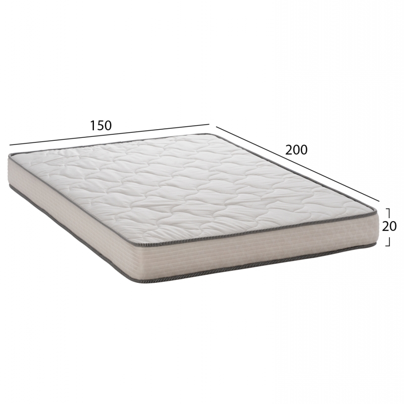 ΣΤΡΩΜΑ DREAMTOPIA ΣΕΙΡΑ RELIEF HM653.150 BONNELL SPRING 150x200x20Y εκ. ΣΤΡΩΜΑ DREAMTOPIA ΣΕΙΡΑ RELIEF HM653.150 BONNELL SPRING 150x200x20Y εκ.