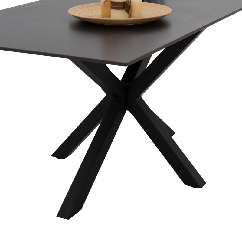 ΤΡΑΠΕΖΙ ΤΡΑΠΕΖΑΡΙΑΣ SYNTEC HM9308.01 SINTERED STONE ΜΑΥΡΟ ΜΕΤΑΛΛΙΚΑ ΠΟΔΙΑ 160x90x75Y εκ. ΤΡΑΠΕΖΙ ΤΡΑΠΕΖΑΡΙΑΣ SYNTEC HM9308.01 SINTERED STONE ΜΑΥΡΟ ΜΕΤΑΛΛΙΚΑ ΠΟΔΙΑ 160x90x75Y εκ.