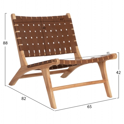 ΚΑΡΕΚΛΑ FELIPE HM9384.01 ΜΑΣΙΦ ΞΥΛΟ ΤEAK ΦΥΣΙΚΟ 65x82x88YΕΚ. ΚΑΡΕΚΛΑ FELIPE HM9384.01 ΜΑΣΙΦ ΞΥΛΟ ΤEAK ΦΥΣΙΚΟ 65x82x88YΕΚ.