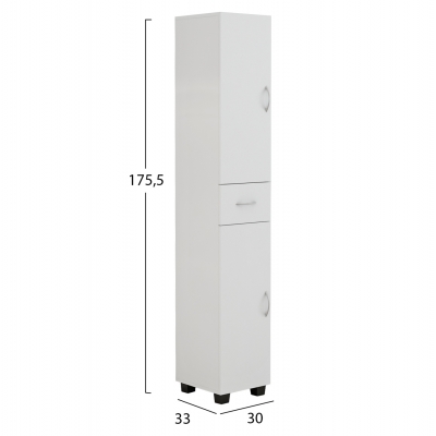 ΝΤΟΥΛΑΠΙ ADEMIA ΣΤΗΛΗ ΠΟΛΛΑΠΛΩΝ ΧΡΗΣΕΩΝ ΜΕΛΑΜΙΝΗ ΛΕΥΚΟ 30x33x175,5Yεκ.HM9124.11 ΝΤΟΥΛΑΠΙ ADEMIA ΣΤΗΛΗ ΠΟΛΛΑΠΛΩΝ ΧΡΗΣΕΩΝ ΜΕΛΑΜΙΝΗ ΛΕΥΚΟ 30x33x175,5Yεκ.HM9124.11