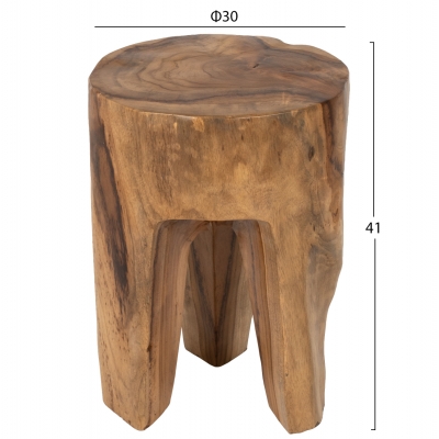 ΒΟΗΘΗΤΙΚΟ ΤΡΑΠΕΖΑΚΙ ΑΠΟ ΜΑΣΙΦ ΞΥΛΟ ΤEAK ΦΥΣΙΚΟ Φ30X40Υεκ. HM9349 ΒΟΗΘΗΤΙΚΟ ΤΡΑΠΕΖΑΚΙ ΑΠΟ ΜΑΣΙΦ ΞΥΛΟ ΤEAK ΦΥΣΙΚΟ Φ30X40Υεκ. HM9349