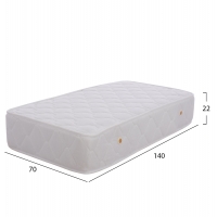 ΣΤΡΩΜΑ BABYCLOUD HM664.01 BONELL SPRING 70X140 ΛΕΥΚΟ ΣΤΡΩΜΑ BABYCLOUD HM664.01 BONELL SPRING 70X140 ΛΕΥΚΟ