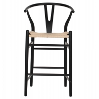 ΣΚΑΜΠΟ ΜΕΣΑΙΟΥ ΥΨΟΥΣ BRAVE HM9405.02 ΞΥΛΟ ΟΞΙΑΣ ΜΑΥΡΟ--ΛΕΥΚΟ ΣΧΟΙΝΙ 48x53x100Υεκ.