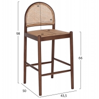 ΣΚΑΜΠΟ ΑΠΟ ΟΞΙΑ-RATTAN ΑΨΙΔΑ ΠΛΑΤΗ ΚΑΡΥΔΙ 47x46x100Yεκ.HM9408.04 ΣΚΑΜΠΟ ΑΠΟ ΟΞΙΑ-RATTAN ΑΨΙΔΑ ΠΛΑΤΗ ΚΑΡΥΔΙ 47x46x100Yεκ.HM9408.04