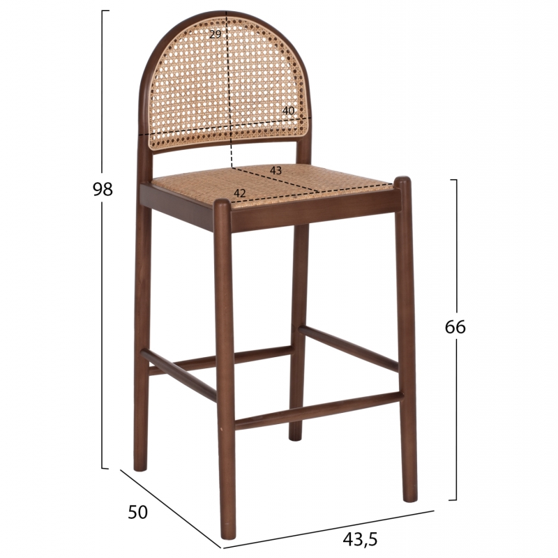 ΣΚΑΜΠΟ ΑΠΟ ΟΞΙΑ-RATTAN ΑΨΙΔΑ ΠΛΑΤΗ ΚΑΡΥΔΙ 47x46x100Yεκ.HM9408.04 ΣΚΑΜΠΟ ΑΠΟ ΟΞΙΑ-RATTAN ΑΨΙΔΑ ΠΛΑΤΗ ΚΑΡΥΔΙ 47x46x100Yεκ.HM9408.04
