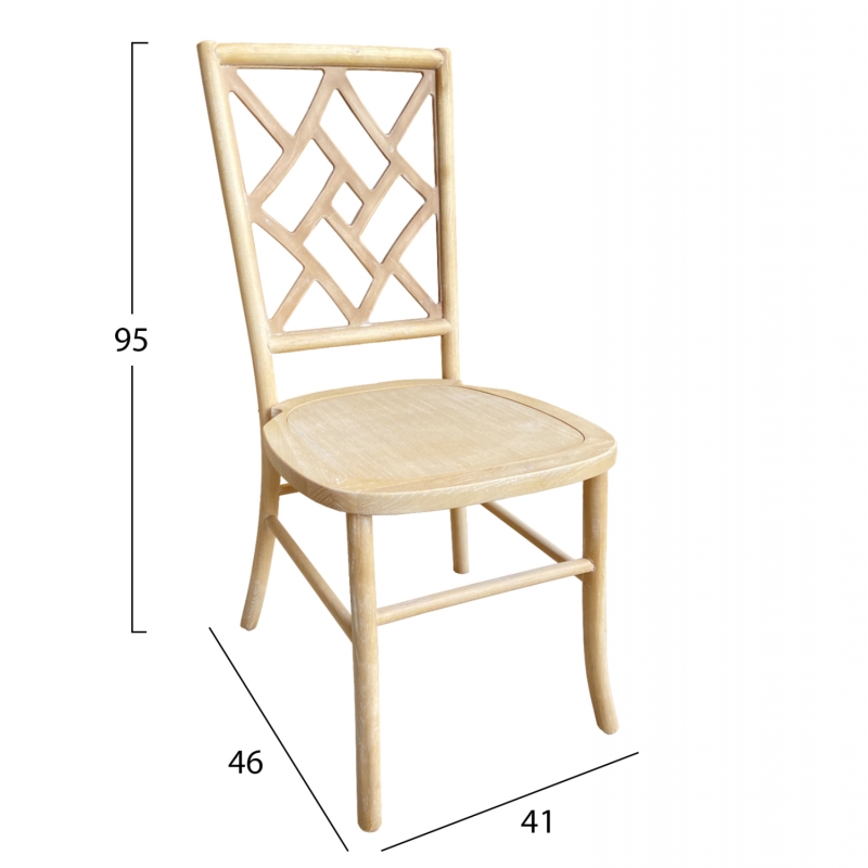 ΚΑΡΕΚΛΑ ΑΠΟ ΞΥΛΟ ΤΟΟΝ WHITE WASH 44.5x48x96Υεκ.HM9410.05 ΚΑΡΕΚΛΑ ΑΠΟ ΞΥΛΟ ΤΟΟΝ WHITE WASH 44.5x48x96Υεκ.HM9410.05