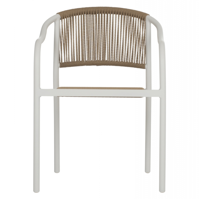ΠΟΛΥΘΡΟΝΑ ΑΛΟΥΜΙΝΙΟΥ ΛΕΥΚΟ ΜΕ PE RATTAN WICKER HM5856.01 57x63x80Yεκ. ΠΟΛΥΘΡΟΝΑ ΑΛΟΥΜΙΝΙΟΥ ΛΕΥΚΟ ΜΕ PE RATTAN WICKER HM5856.01 57x63x80Yεκ.