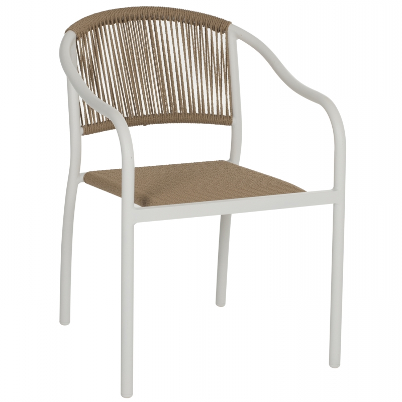 ΠΟΛΥΘΡΟΝΑ ΑΛΟΥΜΙΝΙΟΥ ΛΕΥΚΟ ΜΕ PE RATTAN WICKER HM5856.01 57x63x80Yεκ. ΠΟΛΥΘΡΟΝΑ ΑΛΟΥΜΙΝΙΟΥ ΛΕΥΚΟ ΜΕ PE RATTAN WICKER HM5856.01 57x63x80Yεκ.