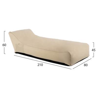 ΠΟΥΦ TANEA HM5807.01 ΜΠΕΖ ΜΕ UV PROTECTION 80x210x45-60 εκ. ΠΟΥΦ TANEA HM5807.01 ΜΠΕΖ ΜΕ UV PROTECTION 80x210x45-60 εκ.