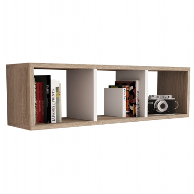 ΡΑΦΙΕΡΑ ΤΟΙΧΟΥ ΜΕΛΑΜΙΝΗΣ SONAMA & ΛΕΥΚΟ HM9228.12 90x22x25,6Υ εκ. ΡΑΦΙΕΡΑ ΤΟΙΧΟΥ ΜΕΛΑΜΙΝΗΣ SONAMA & ΛΕΥΚΟ HM9228.12 90x22x25,6Υ εκ.