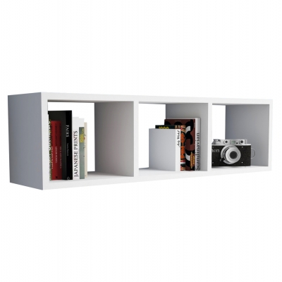 ΡΑΦΙΕΡΑ ΤΟΙΧΟΥ ΜΕΛΑΜΙΝΗΣ ΛΕΥΚΗ HM9228.11 90x22x25,6Υ εκ. ΡΑΦΙΕΡΑ ΤΟΙΧΟΥ ΜΕΛΑΜΙΝΗΣ ΛΕΥΚΗ HM9228.11 90x22x25,6Υ εκ.