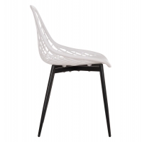 ΚΑΡΕΚΛΑ ΠΟΛΥΠΡΟΠΥΛΕΝΙΟΥ ΛΕΥΚΗ LIO ΜΕ ΜΕΤΑΛΛΙΚΑ ΠΟΔΙΑ ΜΑΥΡΑ HM9524.01 52x53x82Υ εκ. ΚΑΡΕΚΛΑ ΠΟΛΥΠΡΟΠΥΛΕΝΙΟΥ ΛΕΥΚΗ LIO ΜΕ ΜΕΤΑΛΛΙΚΑ ΠΟΔΙΑ ΜΑΥΡΑ HM9524.01 52x53x82Υ εκ.