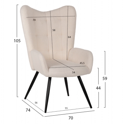 ΠΟΛΥΘΡΟΝΑ ΜΠΕΡΖΕΡΑ CRAWLEY ΜΕ ΥΠΟΠΟΔΙΟ HM8918.25 ΥΦΑΣΜΑ ΜΠΟΥΚΛΕ ΛΕΥΚΟ 70x74x105Y εκ. ΠΟΛΥΘΡΟΝΑ ΜΠΕΡΖΕΡΑ CRAWLEY ΜΕ ΥΠΟΠΟΔΙΟ HM8918.25 ΥΦΑΣΜΑ ΜΠΟΥΚΛΕ ΛΕΥΚΟ 70x74x105Y εκ.