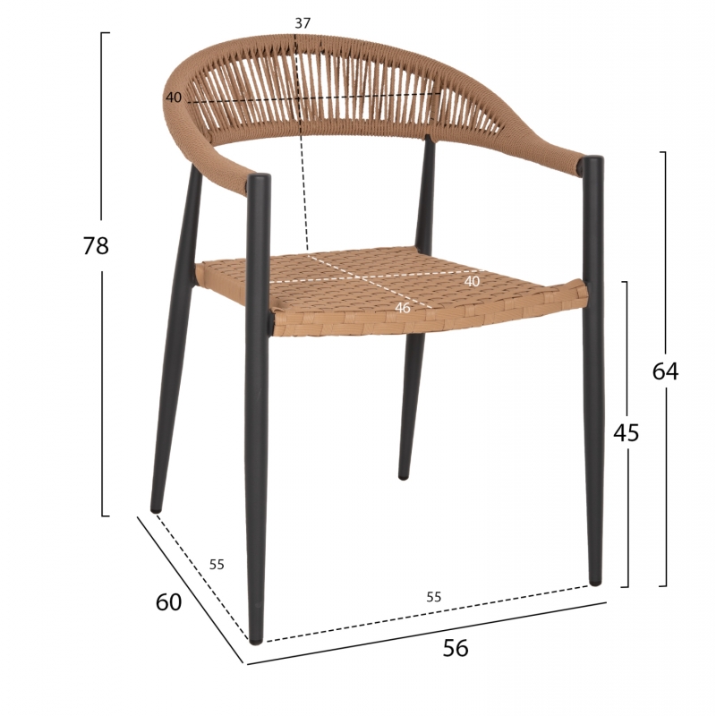 ΠΟΛΥΘΡΟΝΑ ΑΛΟΥΜΙΝΙΟΥ HM5854.12 ΑΝΘΡΑΚΙ PΕ RATTAN ΜΠΕΖ 56x60x78 εκ. ΠΟΛΥΘΡΟΝΑ ΑΛΟΥΜΙΝΙΟΥ HM5854.12 ΑΝΘΡΑΚΙ PΕ RATTAN ΜΠΕΖ 56x60x78 εκ.