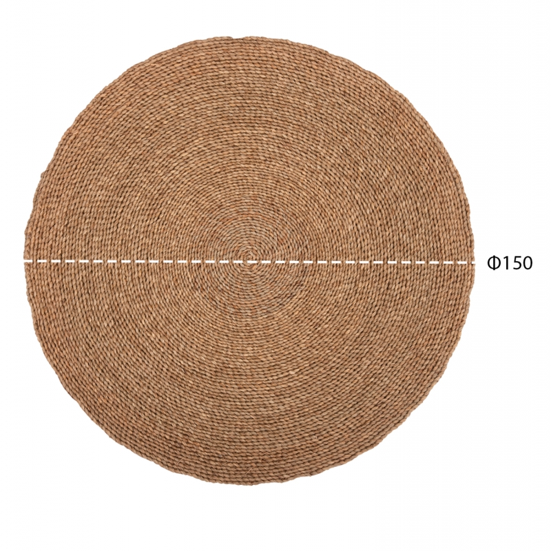 ΧΑΛΙ ΣΤΡΟΓΓΥΛΟ CRATER HM7849 MENDONG GRASS ΣΕ ΦΥΣΙΚΟ ΧΡΩΜΑ Φ150εκ. ΧΑΛΙ ΣΤΡΟΓΓΥΛΟ CRATER HM7849 MENDONG GRASS ΣΕ ΦΥΣΙΚΟ ΧΡΩΜΑ Φ150εκ.
