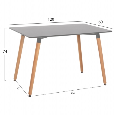 ΤΡΑΠΕΖΙ MINIMAL HM8581.02 ΑΝΟΙΧΤΟ ΓΚΡΙ MDF-ΠΟΔΙΑ ΟΞΙΑ ΣΕ ΦΥΣΙΚΟ ΧΡΩΜΑ- 120Χ60X74Υεκ. ΤΡΑΠΕΖΙ MINIMAL HM8581.02 ΑΝΟΙΧΤΟ ΓΚΡΙ MDF-ΠΟΔΙΑ ΟΞΙΑ ΣΕ ΦΥΣΙΚΟ ΧΡΩΜΑ- 120Χ60X74Υεκ.