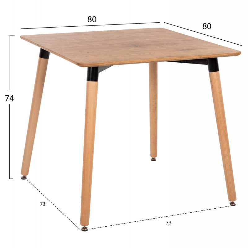 ΤΡΑΠΕΖΙ MINIMAL HM0057.04 ΣΕ ΦΥΣΙΚΟ ΧΡΩΜΑ MDF-ΠΟΔΙΑ ΟΞΙΑ ΦΥΣΙΚΟ ΧΡΩΜΑ 80Χ80Χ74Υεκ ΤΡΑΠΕΖΙ MINIMAL HM0057.04 ΣΕ ΦΥΣΙΚΟ ΧΡΩΜΑ MDF-ΠΟΔΙΑ ΟΞΙΑ ΦΥΣΙΚΟ ΧΡΩΜΑ 80Χ80Χ74Υεκ