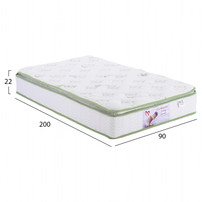ΣΤΡΩΜΑ CONTINUOUS SPRING ΜΕ ΑΝΩΣΤΡΩΜΑ ALOE VERA 90X200 HM372.20 ΜΟΝΗΣ ΟΨΗΣ ΣΤΡΩΜΑ CONTINUOUS SPRING ΜΕ ΑΝΩΣΤΡΩΜΑ ALOE VERA 90X200 HM372.20 ΜΟΝΗΣ ΟΨΗΣ