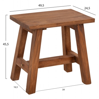 ΤΡΑΠΕΖΑΚΙ ΒΟΗΘΗΤΙΚΟ RANCH HM7902 ΑΠΟ ΞΥΛΟ ΜΑΟΝΙ ΣΕ ΦΥΣΙΚΟ ΧΡΩΜΑ 49,5x24,5x45,5Y εκ. ΤΡΑΠΕΖΑΚΙ ΒΟΗΘΗΤΙΚΟ RANCH HM7902 ΑΠΟ ΞΥΛΟ ΜΑΟΝΙ ΣΕ ΦΥΣΙΚΟ ΧΡΩΜΑ 49,5x24,5x45,5Y εκ.